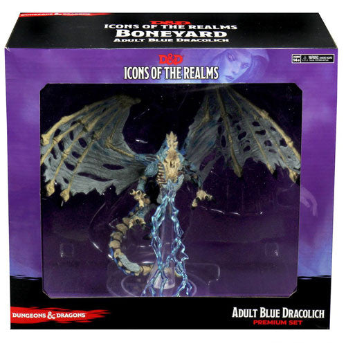 D&D Icons of the Realms: Adult Blue Dracolich